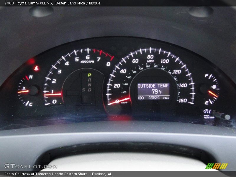 Desert Sand Mica / Bisque 2008 Toyota Camry XLE V6