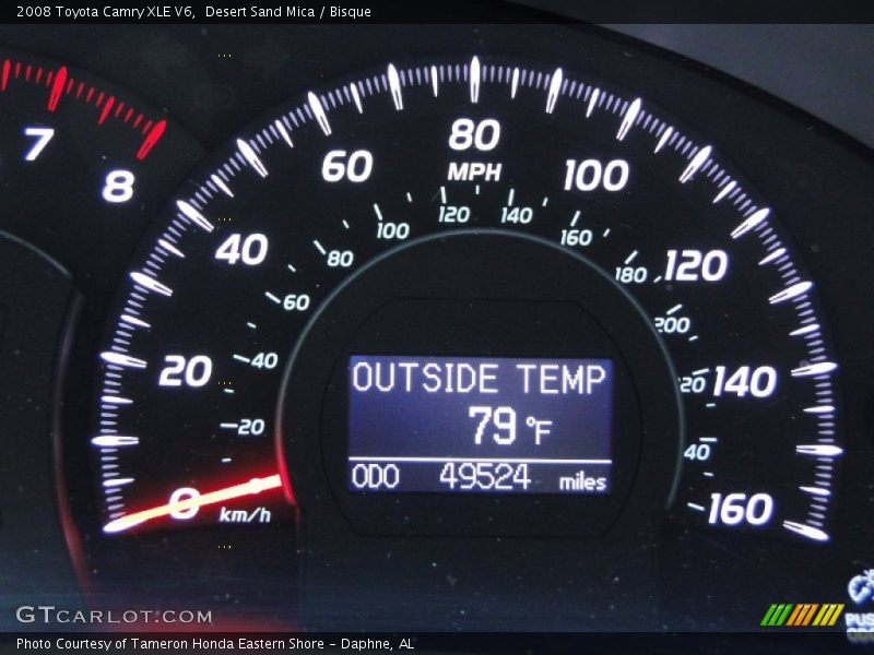 Desert Sand Mica / Bisque 2008 Toyota Camry XLE V6