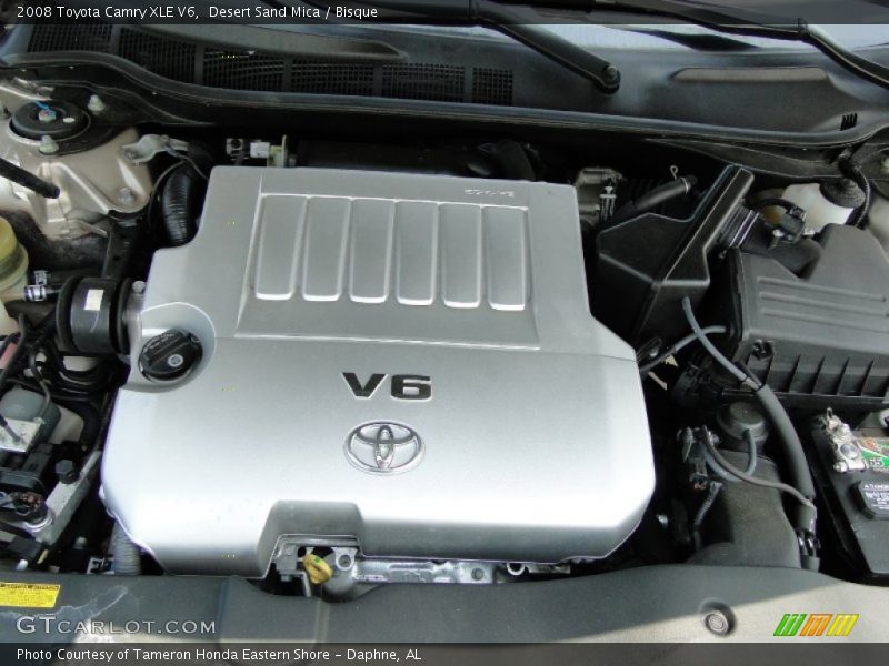 Desert Sand Mica / Bisque 2008 Toyota Camry XLE V6