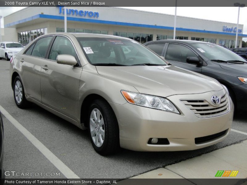 Desert Sand Mica / Bisque 2008 Toyota Camry XLE V6