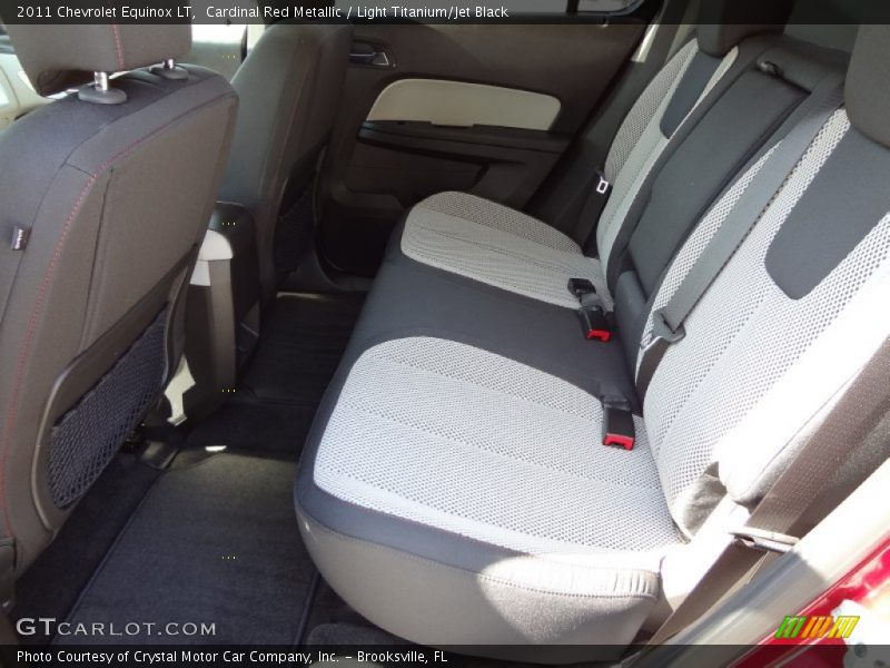 Cardinal Red Metallic / Light Titanium/Jet Black 2011 Chevrolet Equinox LT