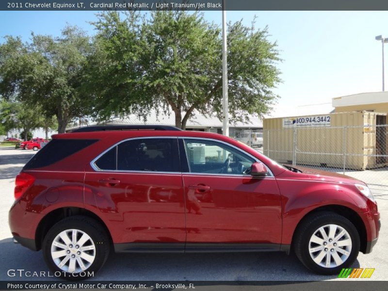 Cardinal Red Metallic / Light Titanium/Jet Black 2011 Chevrolet Equinox LT