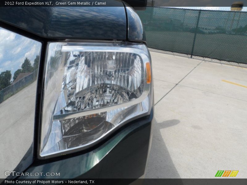 Green Gem Metallic / Camel 2012 Ford Expedition XLT