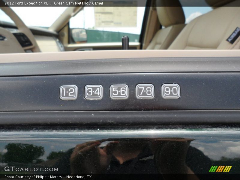 Green Gem Metallic / Camel 2012 Ford Expedition XLT