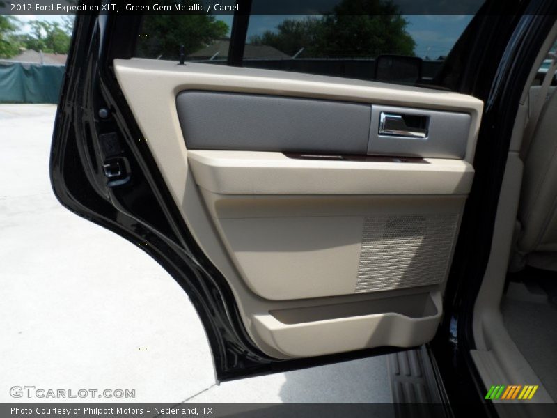 Green Gem Metallic / Camel 2012 Ford Expedition XLT