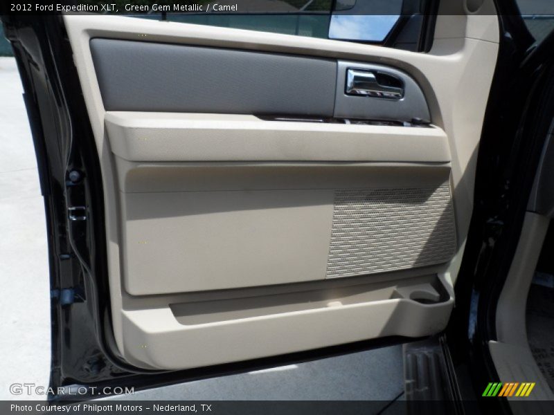 Green Gem Metallic / Camel 2012 Ford Expedition XLT