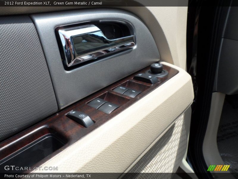 Green Gem Metallic / Camel 2012 Ford Expedition XLT