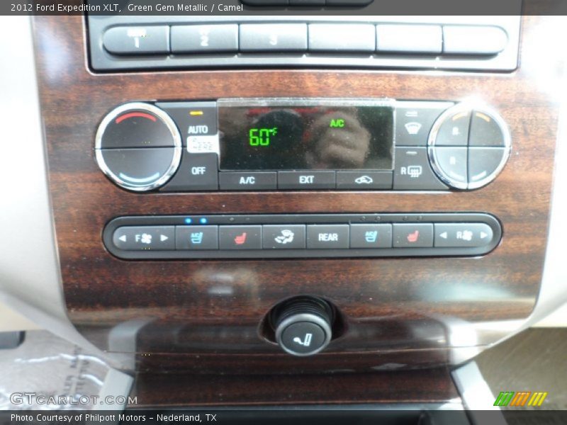 Green Gem Metallic / Camel 2012 Ford Expedition XLT