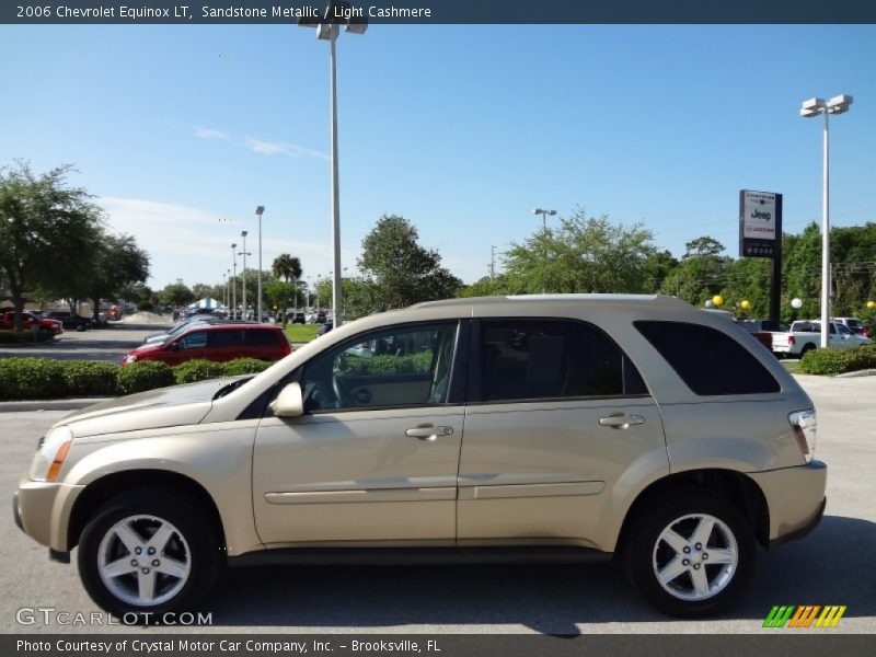 Sandstone Metallic / Light Cashmere 2006 Chevrolet Equinox LT