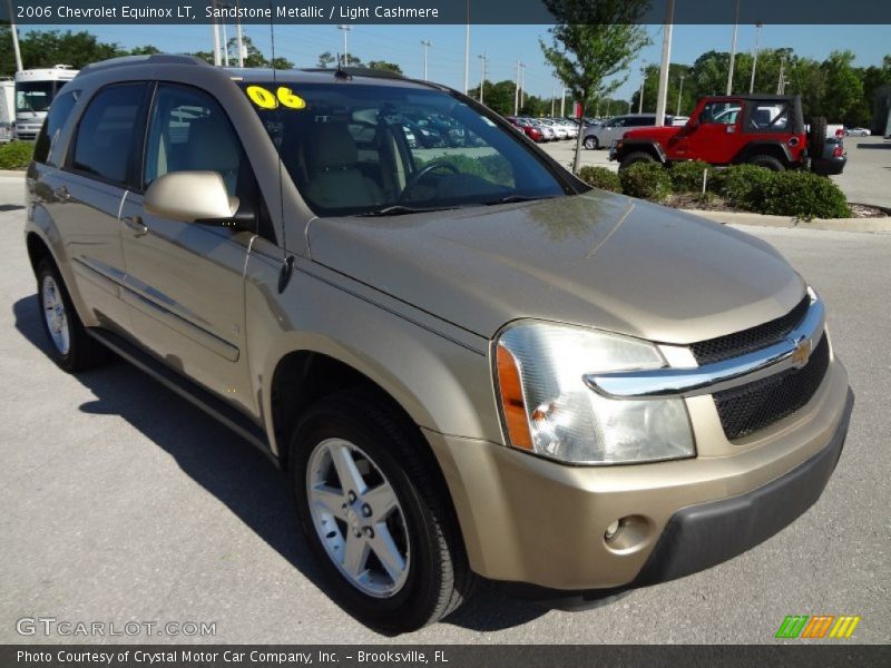 Sandstone Metallic / Light Cashmere 2006 Chevrolet Equinox LT