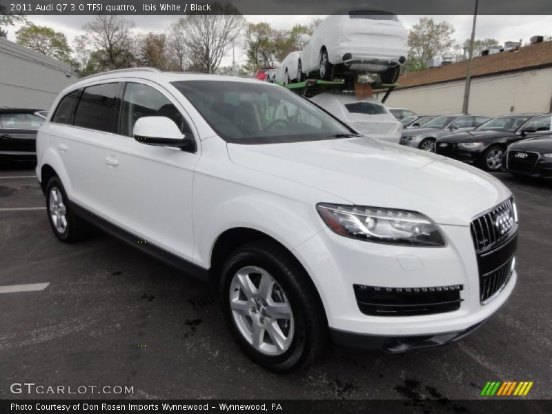 Ibis White / Black 2011 Audi Q7 3.0 TFSI quattro