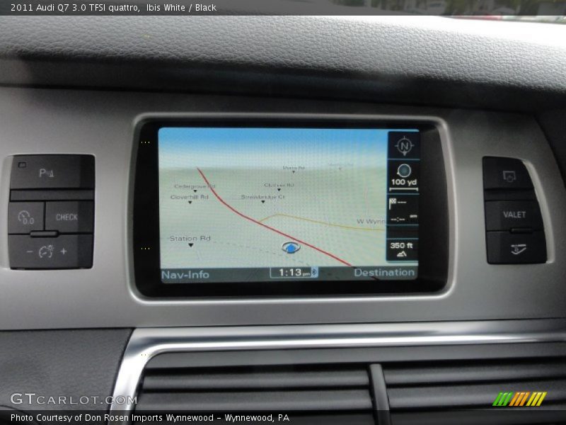 Navigation of 2011 Q7 3.0 TFSI quattro