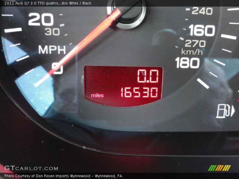 Ibis White / Black 2011 Audi Q7 3.0 TFSI quattro