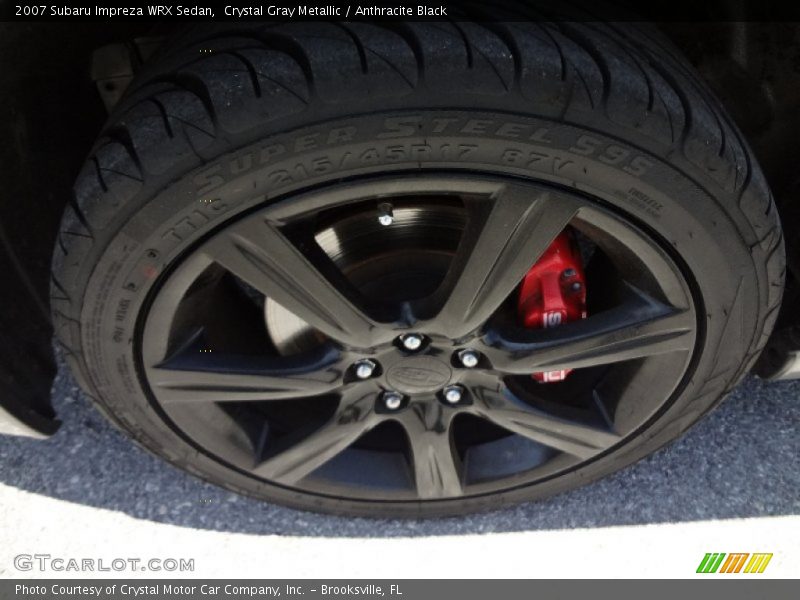 2007 Impreza WRX Sedan Wheel