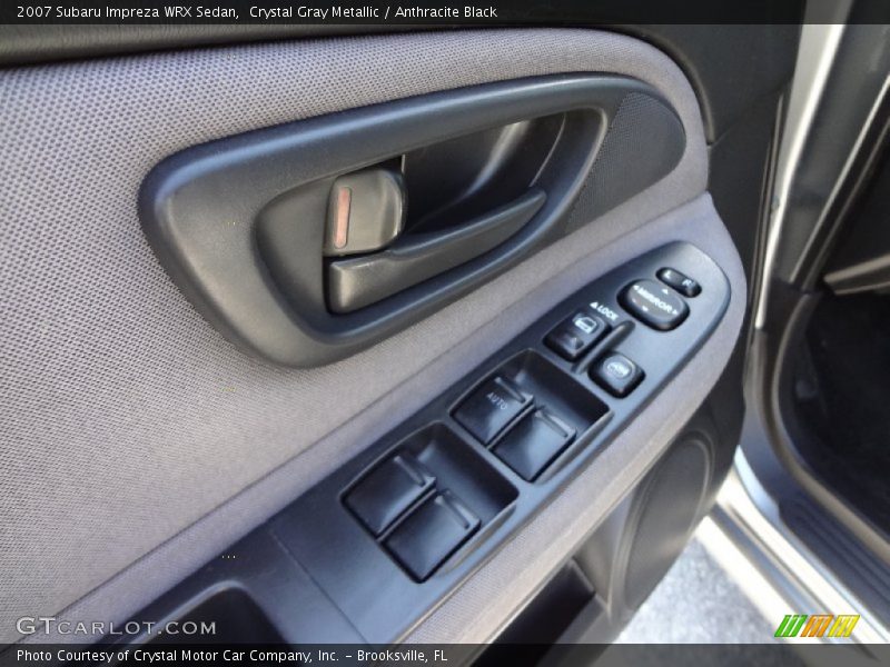 Controls of 2007 Impreza WRX Sedan