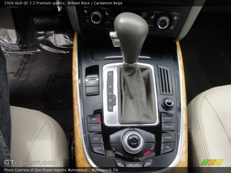 Brilliant Black / Cardamom Beige 2009 Audi Q5 3.2 Premium quattro