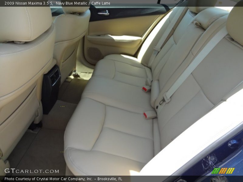 Navy Blue Metallic / Caffe Latte 2009 Nissan Maxima 3.5 S