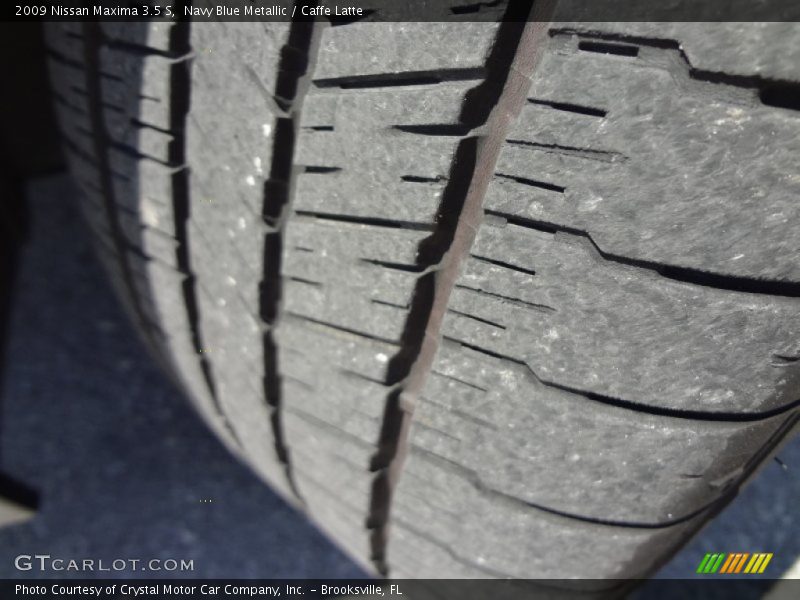 Navy Blue Metallic / Caffe Latte 2009 Nissan Maxima 3.5 S