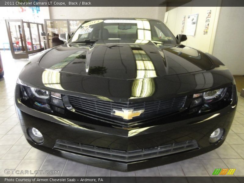Black / Black 2011 Chevrolet Camaro LT Coupe