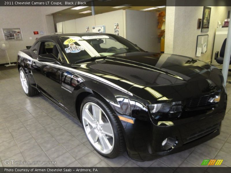 Black / Black 2011 Chevrolet Camaro LT Coupe