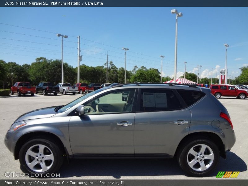 Platinum Metallic / Cafe Latte 2005 Nissan Murano SL