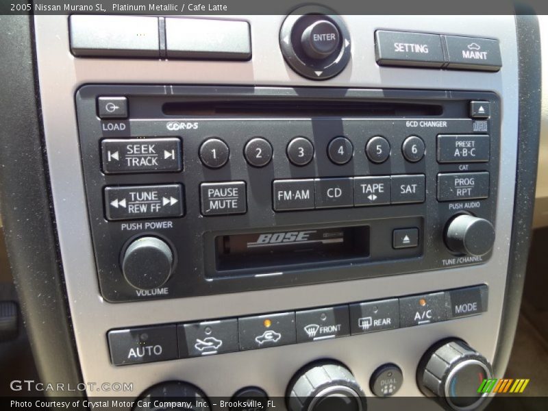 Platinum Metallic / Cafe Latte 2005 Nissan Murano SL