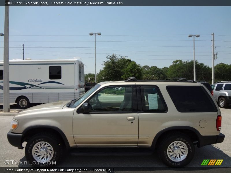  2000 Explorer Sport Harvest Gold Metallic