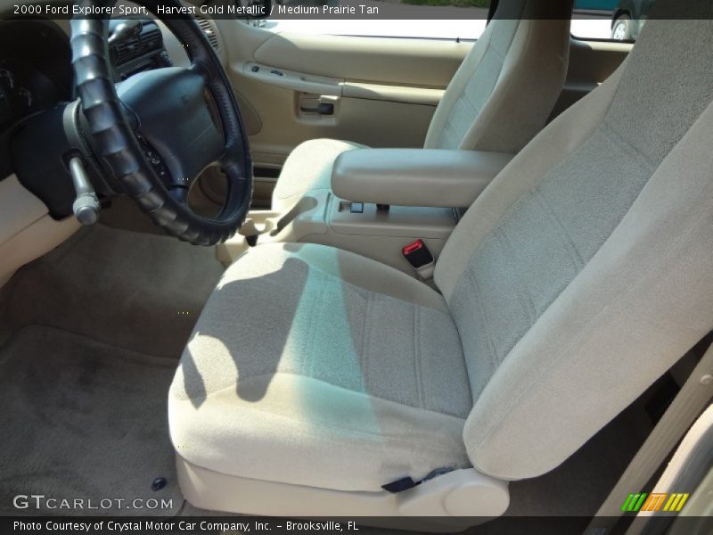 Front Seat of 2000 Explorer Sport