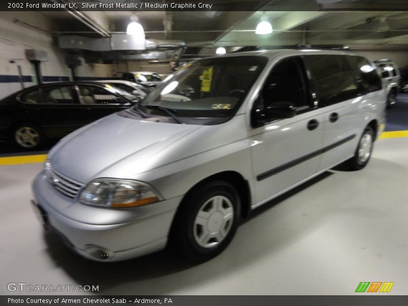 Silver Frost Metallic / Medium Graphite Grey 2002 Ford Windstar LX