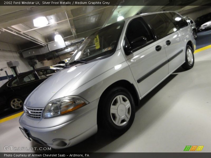 Silver Frost Metallic / Medium Graphite Grey 2002 Ford Windstar LX