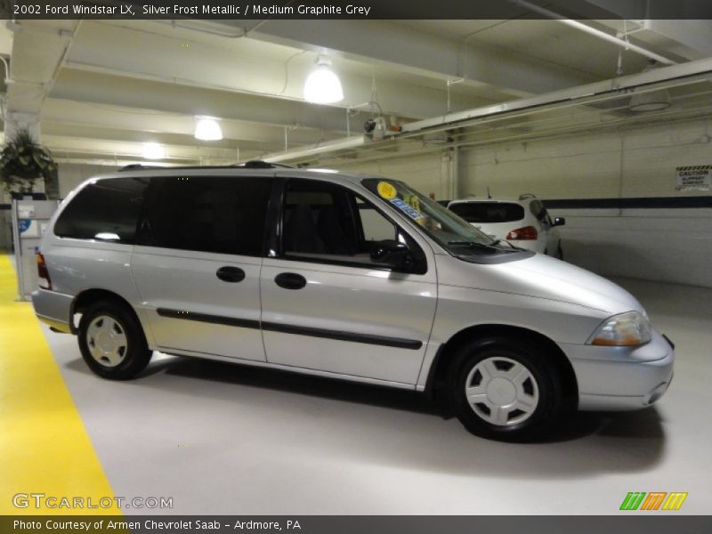 Silver Frost Metallic / Medium Graphite Grey 2002 Ford Windstar LX