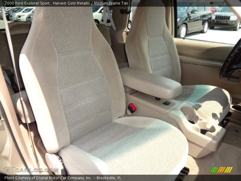 Harvest Gold Metallic / Medium Prairie Tan 2000 Ford Explorer Sport