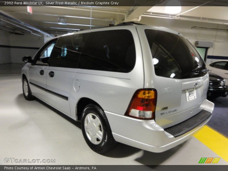 Silver Frost Metallic / Medium Graphite Grey 2002 Ford Windstar LX