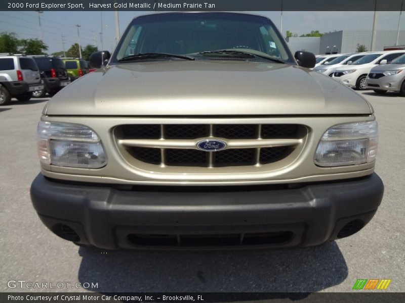 Harvest Gold Metallic / Medium Prairie Tan 2000 Ford Explorer Sport