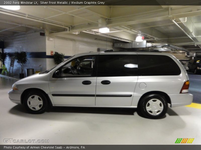 Silver Frost Metallic / Medium Graphite Grey 2002 Ford Windstar LX