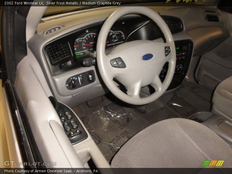 Silver Frost Metallic / Medium Graphite Grey 2002 Ford Windstar LX