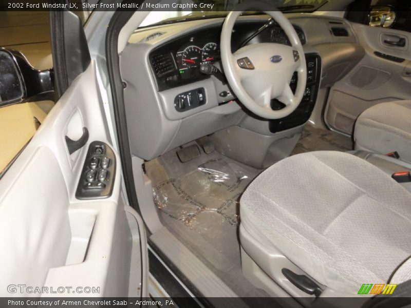 Silver Frost Metallic / Medium Graphite Grey 2002 Ford Windstar LX