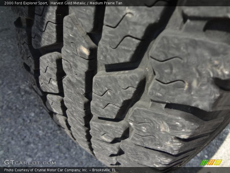 Harvest Gold Metallic / Medium Prairie Tan 2000 Ford Explorer Sport