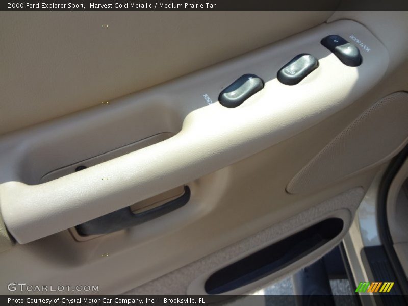 Harvest Gold Metallic / Medium Prairie Tan 2000 Ford Explorer Sport