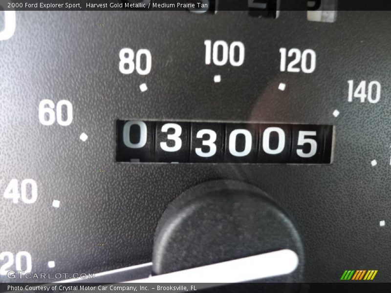 Harvest Gold Metallic / Medium Prairie Tan 2000 Ford Explorer Sport