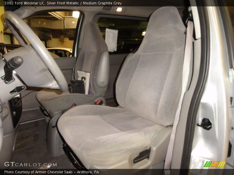Silver Frost Metallic / Medium Graphite Grey 2002 Ford Windstar LX