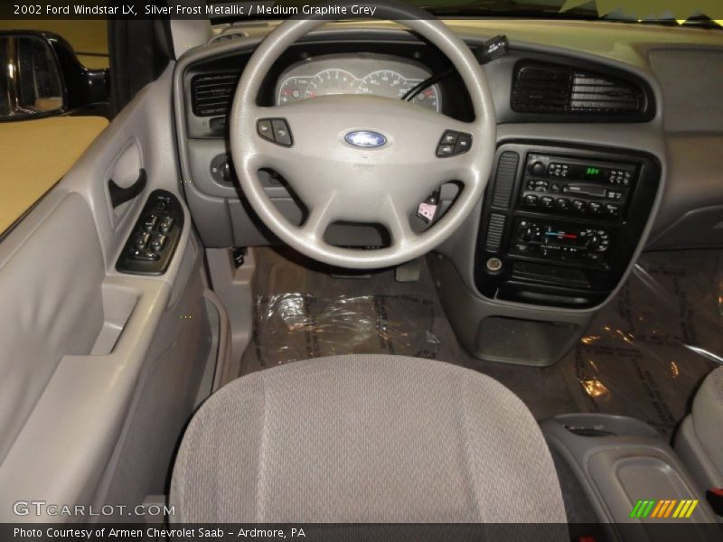 Silver Frost Metallic / Medium Graphite Grey 2002 Ford Windstar LX