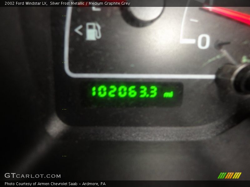 Silver Frost Metallic / Medium Graphite Grey 2002 Ford Windstar LX