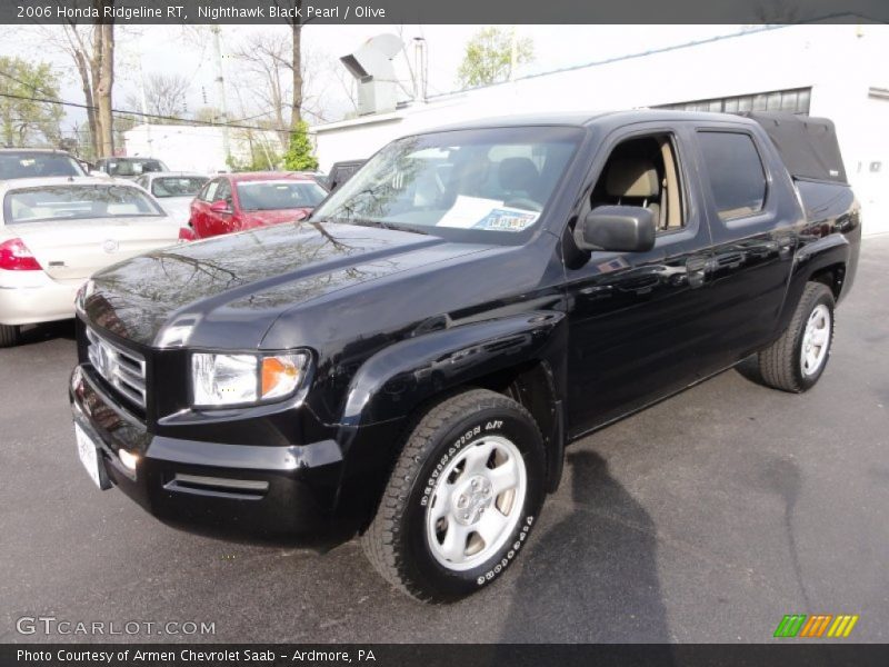 Nighthawk Black Pearl / Olive 2006 Honda Ridgeline RT