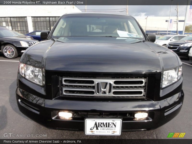Nighthawk Black Pearl / Olive 2006 Honda Ridgeline RT