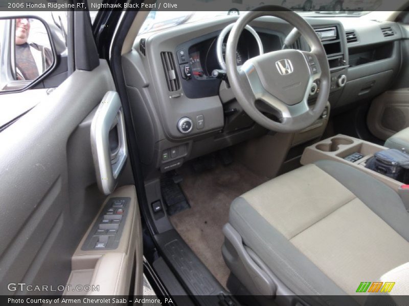 Nighthawk Black Pearl / Olive 2006 Honda Ridgeline RT