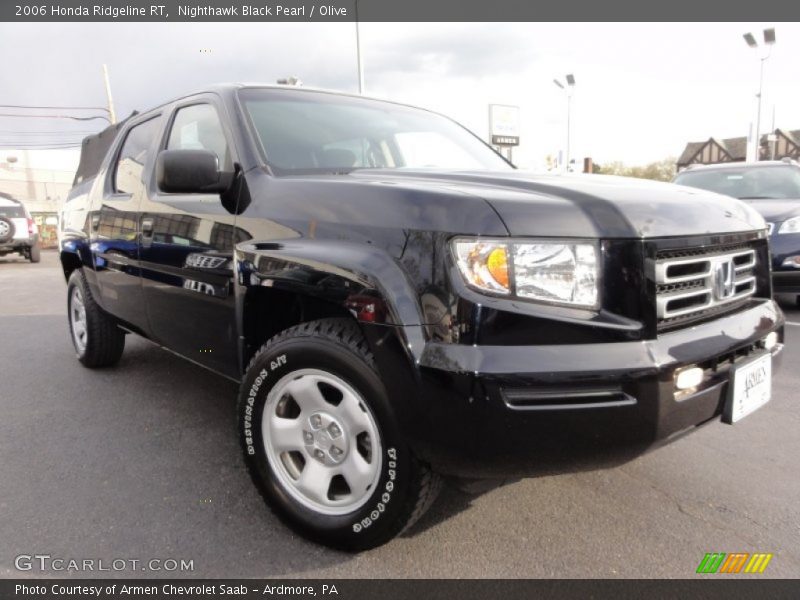 Nighthawk Black Pearl / Olive 2006 Honda Ridgeline RT