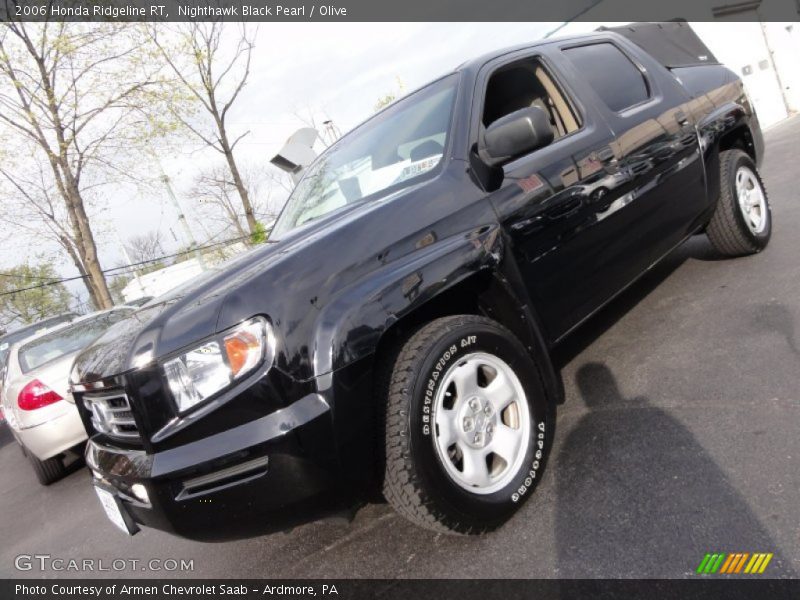 Nighthawk Black Pearl / Olive 2006 Honda Ridgeline RT