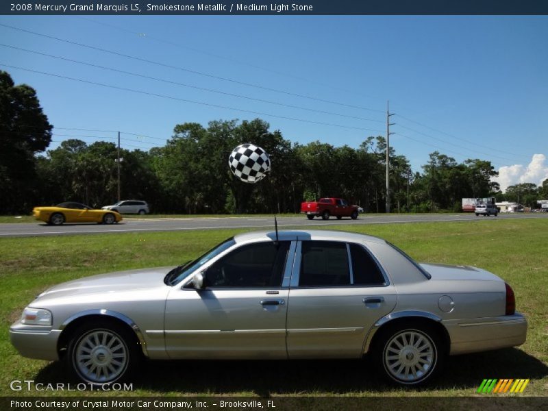 Smokestone Metallic / Medium Light Stone 2008 Mercury Grand Marquis LS