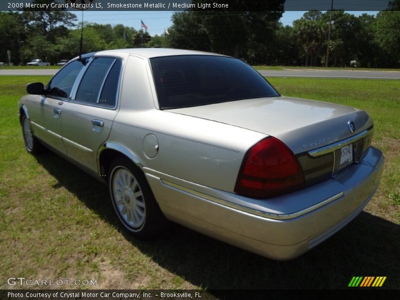 Smokestone Metallic / Medium Light Stone 2008 Mercury Grand Marquis LS